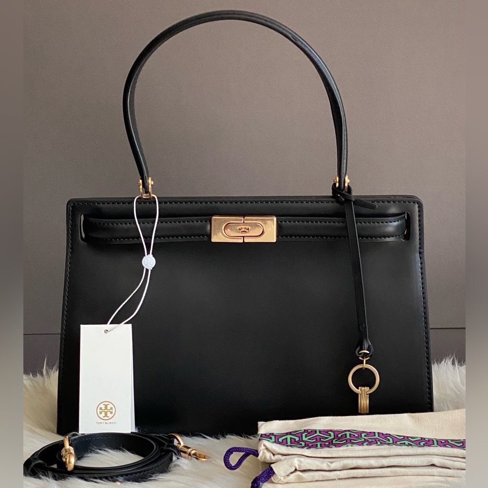 55814 - Tory Burch Lee Radziwill Small Satchel - Picture 12 of 14